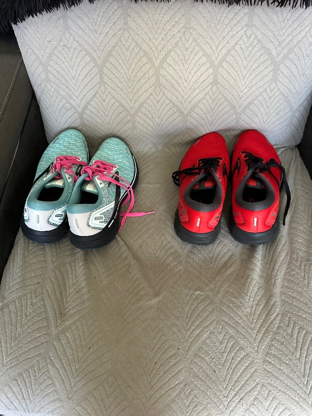 TWO pairs of Brooks running shoes - Women's size 9